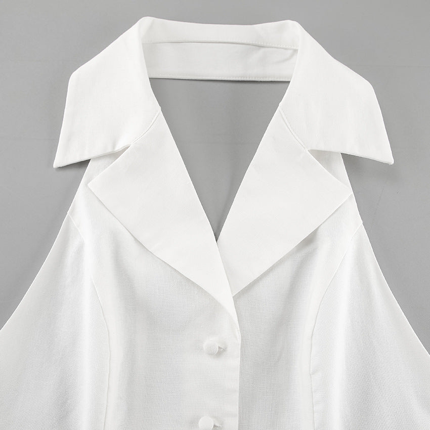 Mini Gatiss Dress White