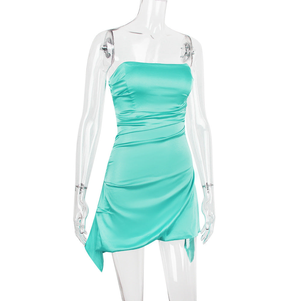 Mini Cassio Dress Blue