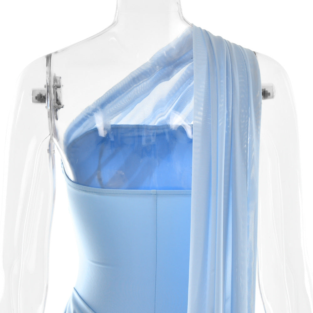 Mini Wintour Dress Blue