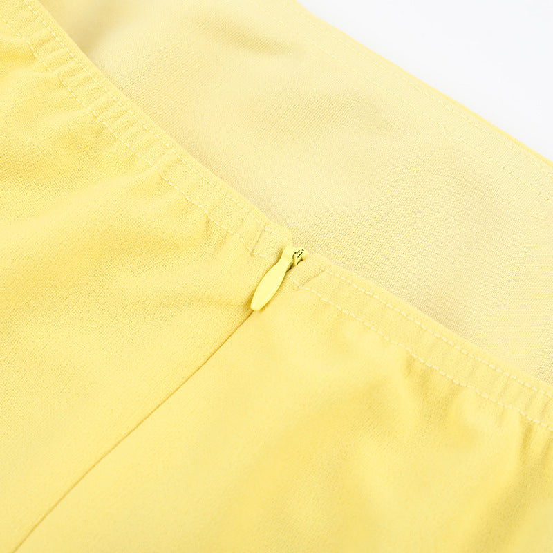 Mini Tansy Dress Yellow
