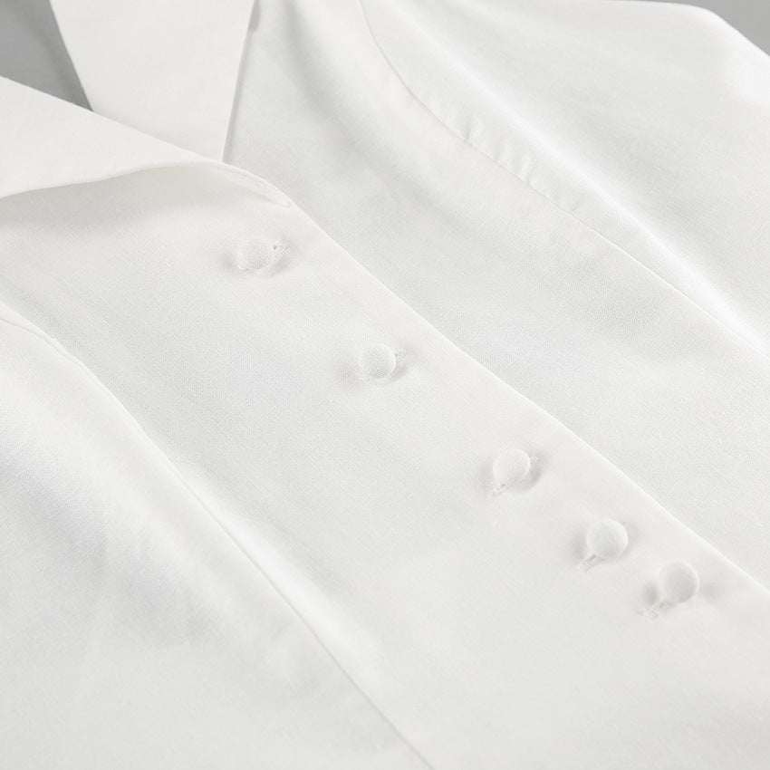Mini Gatiss Dress White