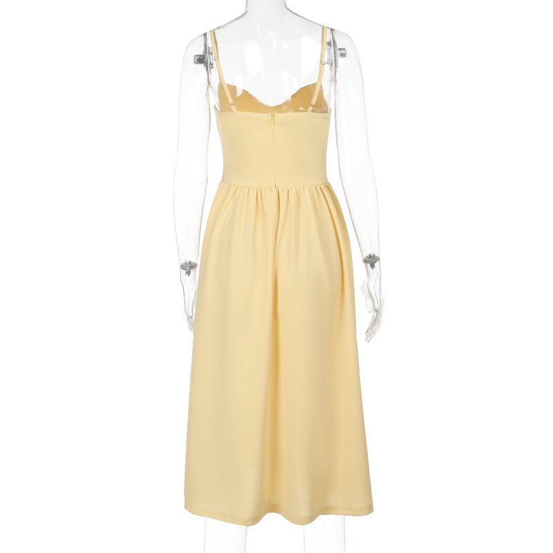 Midi Sampson Dress Yellow