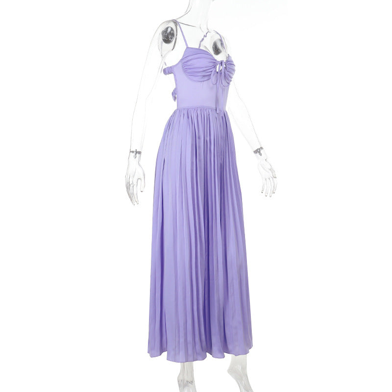 Midi Wisteria Dress Purple