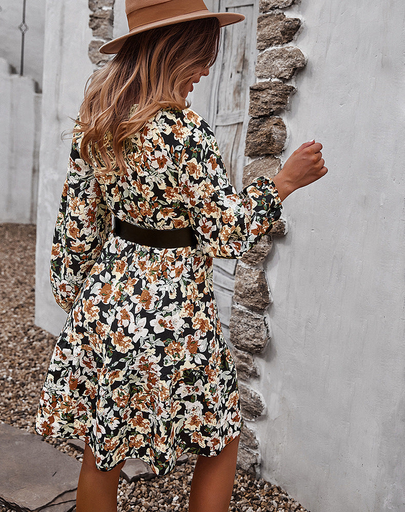 Ivanne Smocked Flower Mini Dress FINAL