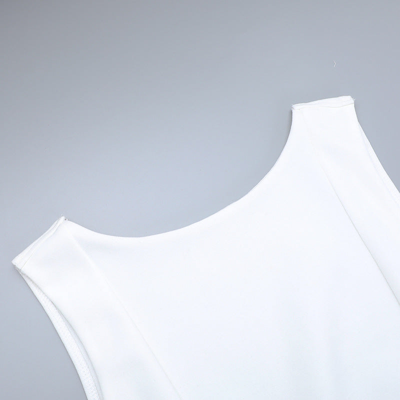 Mini Bodrum Dress White