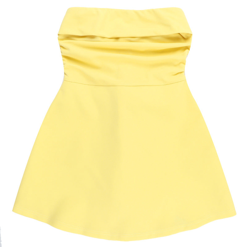 Mini Tansy Dress Yellow
