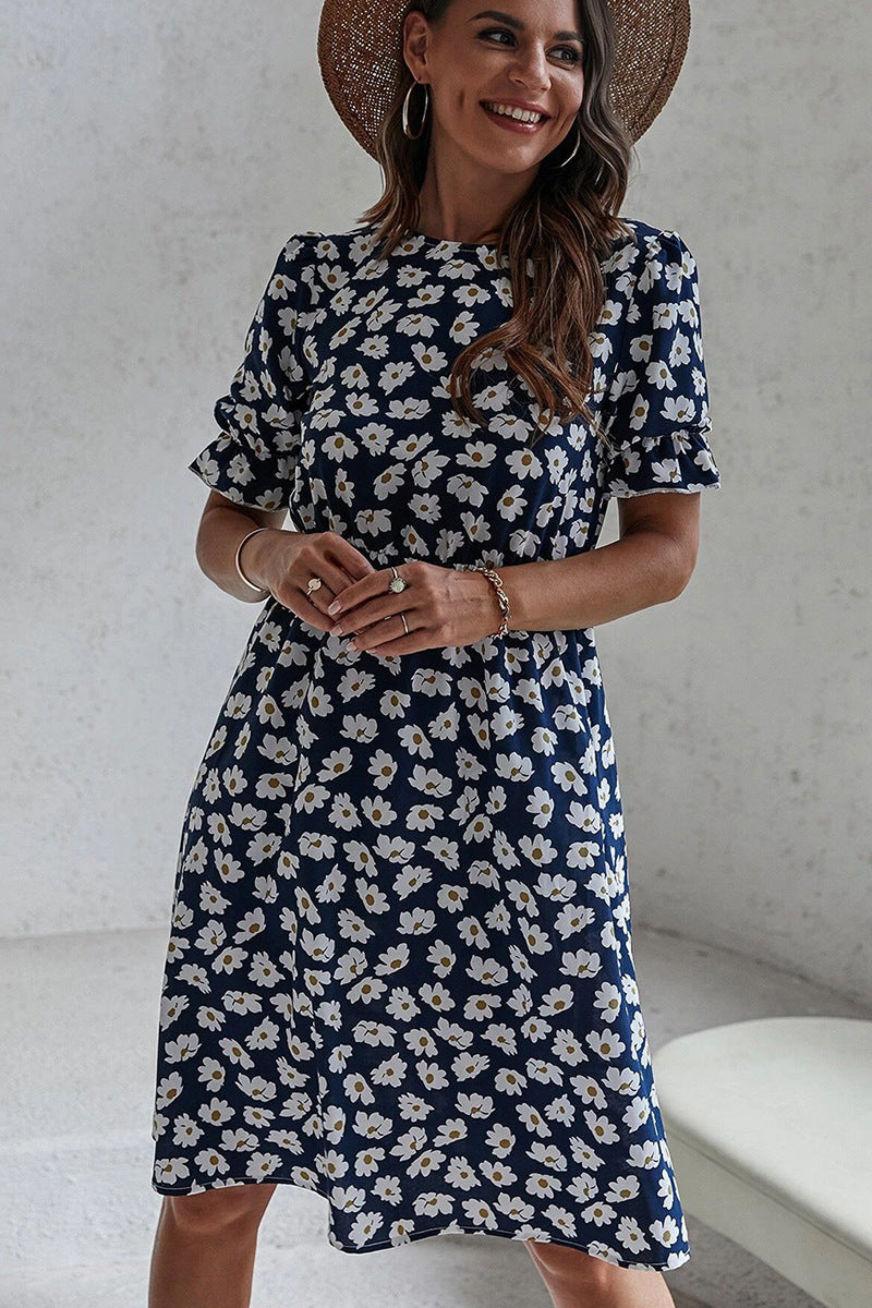 Bouvardia Bloom Midi Dress
