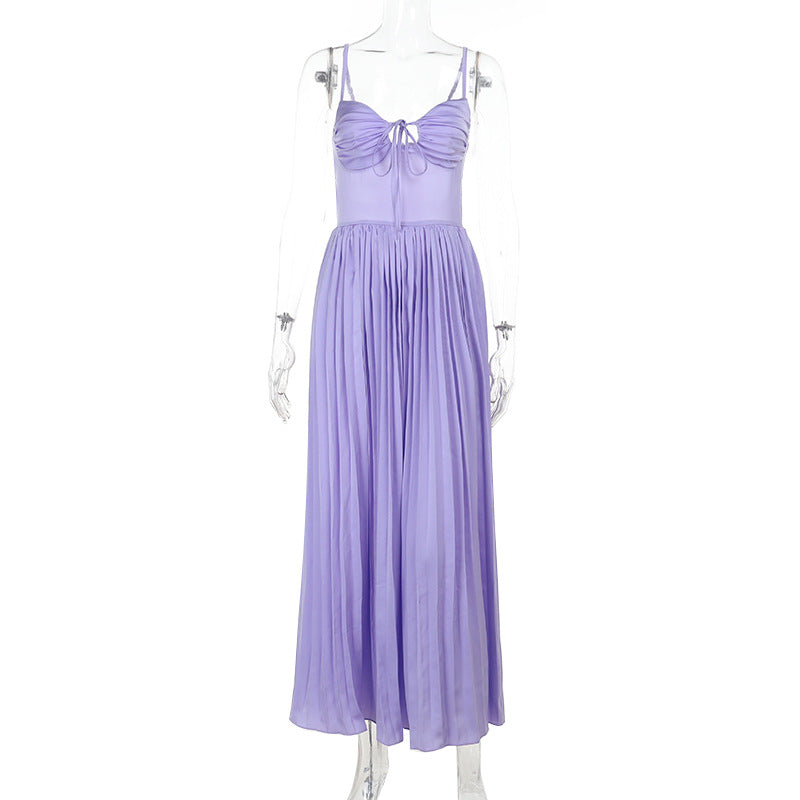 Midi Wisteria Dress Purple