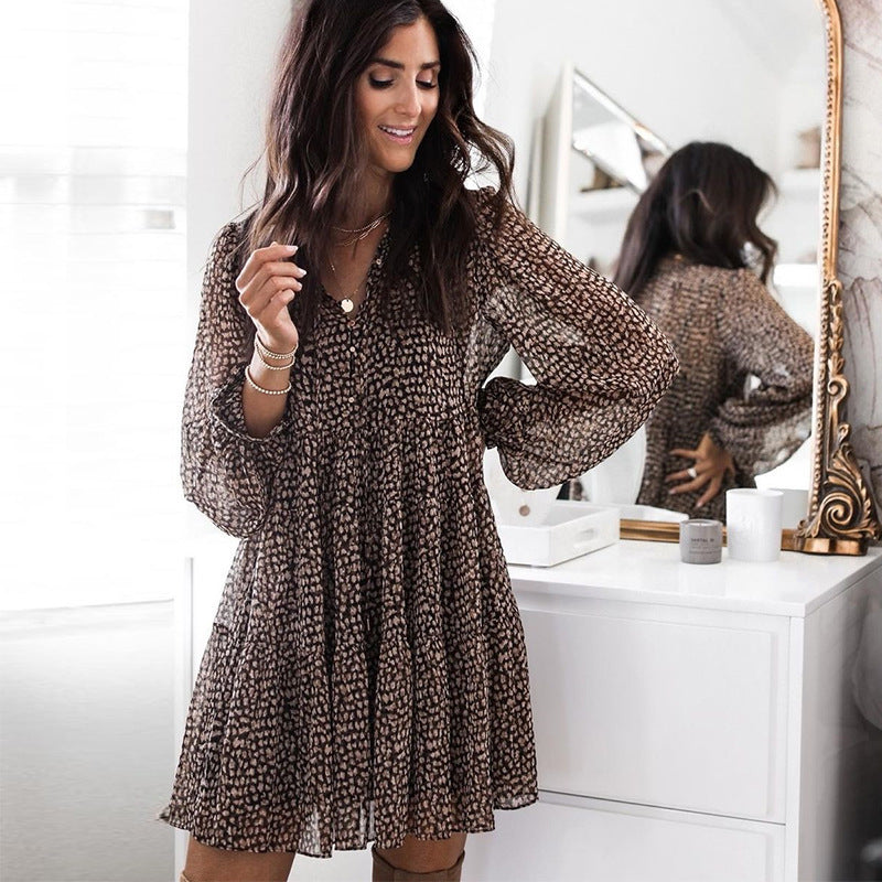Genevieve Bloom Babydoll Dress
