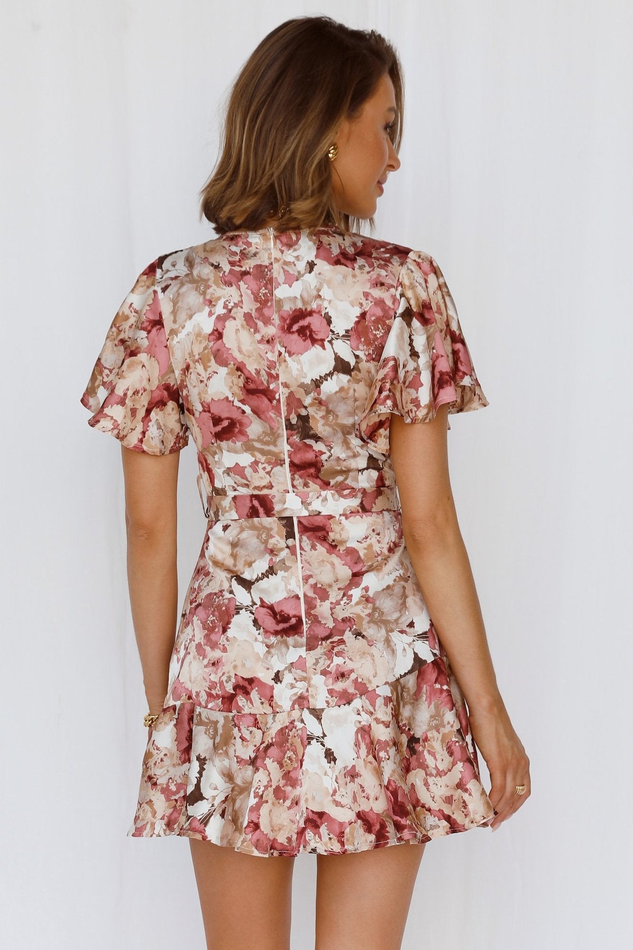 Printed Bowan Ruffle Tiered Babydoll Dress FINAL