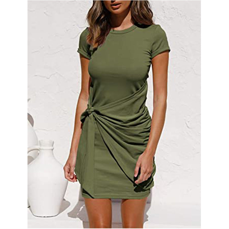 Honey My Tie Dress Emerald