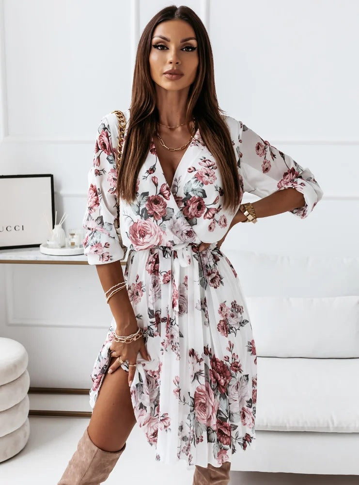 Truffle Botanical Tie Dress FINAL