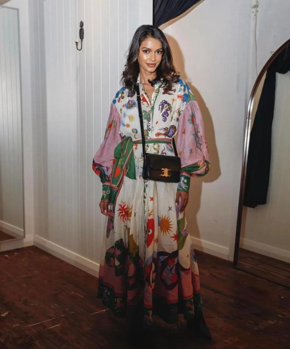 Morgan Statement Italian Maxi Dress Occasion Edit