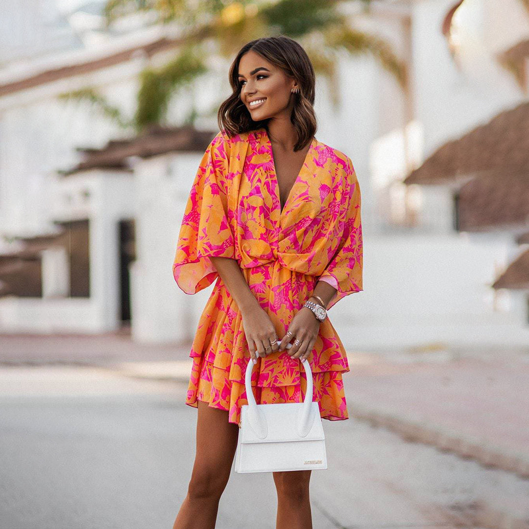 Elevated Solange Mini Dress Premium Wardrobe Essential