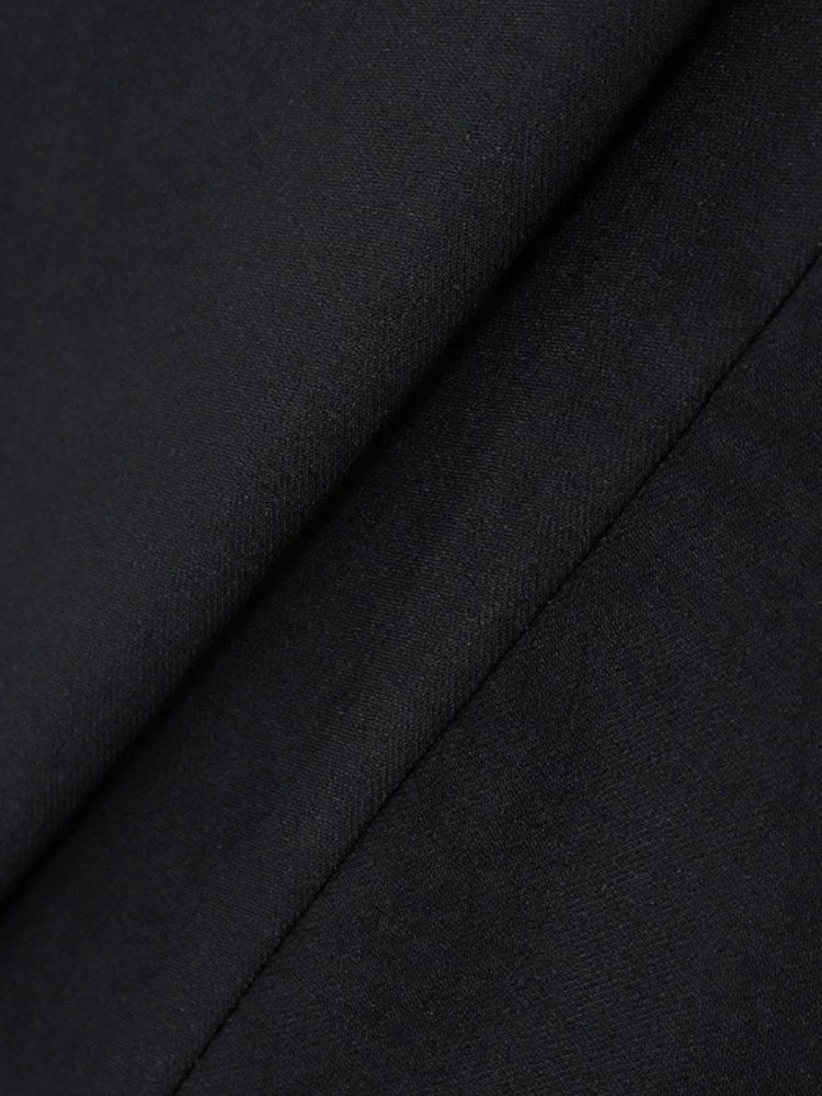 Hem Pleated Mini Dress