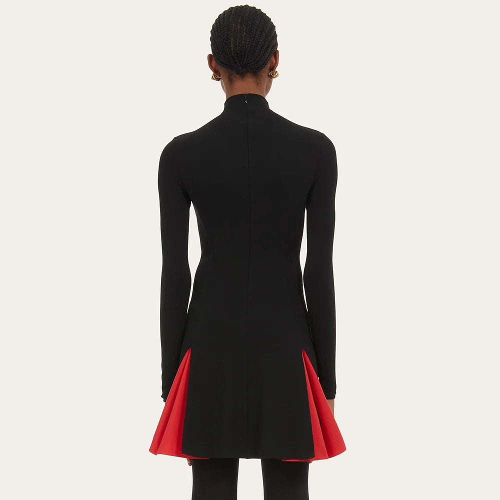 Padua Pleated Mini Evening Elegance