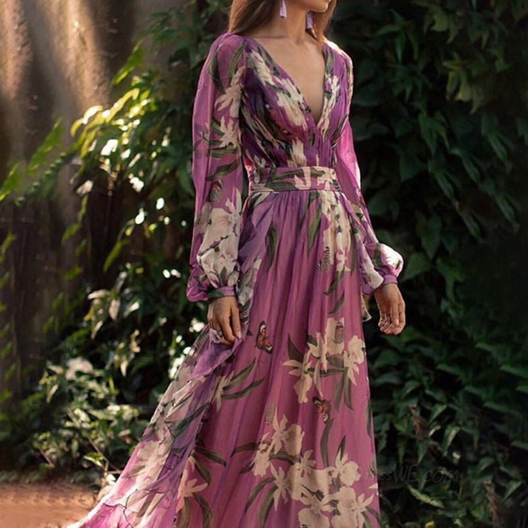 Nubia Chic Maxi Dress for Women Light Breezy Style