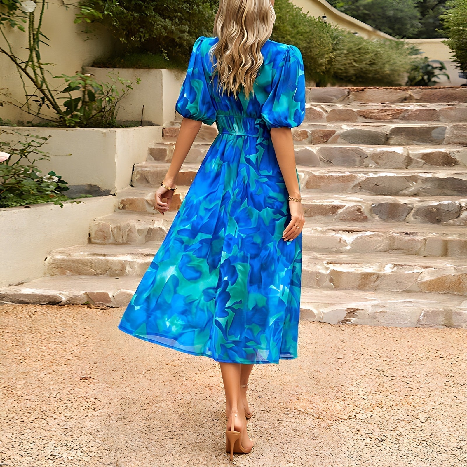 Boutique Adela V Neck Midi Dress Collection