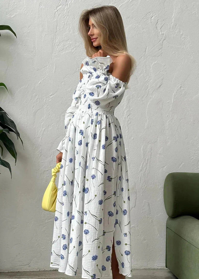 Amara | Refined Floral Dress