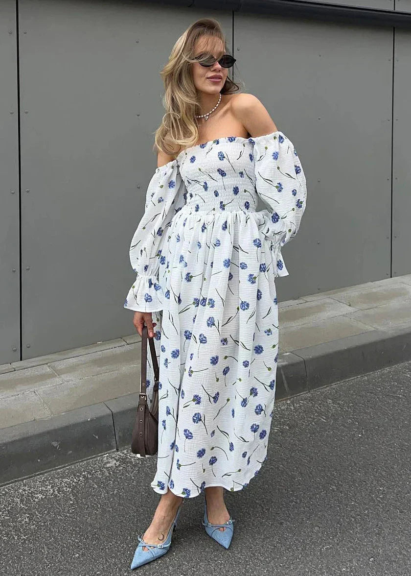 Amara | Refined Floral Dress
