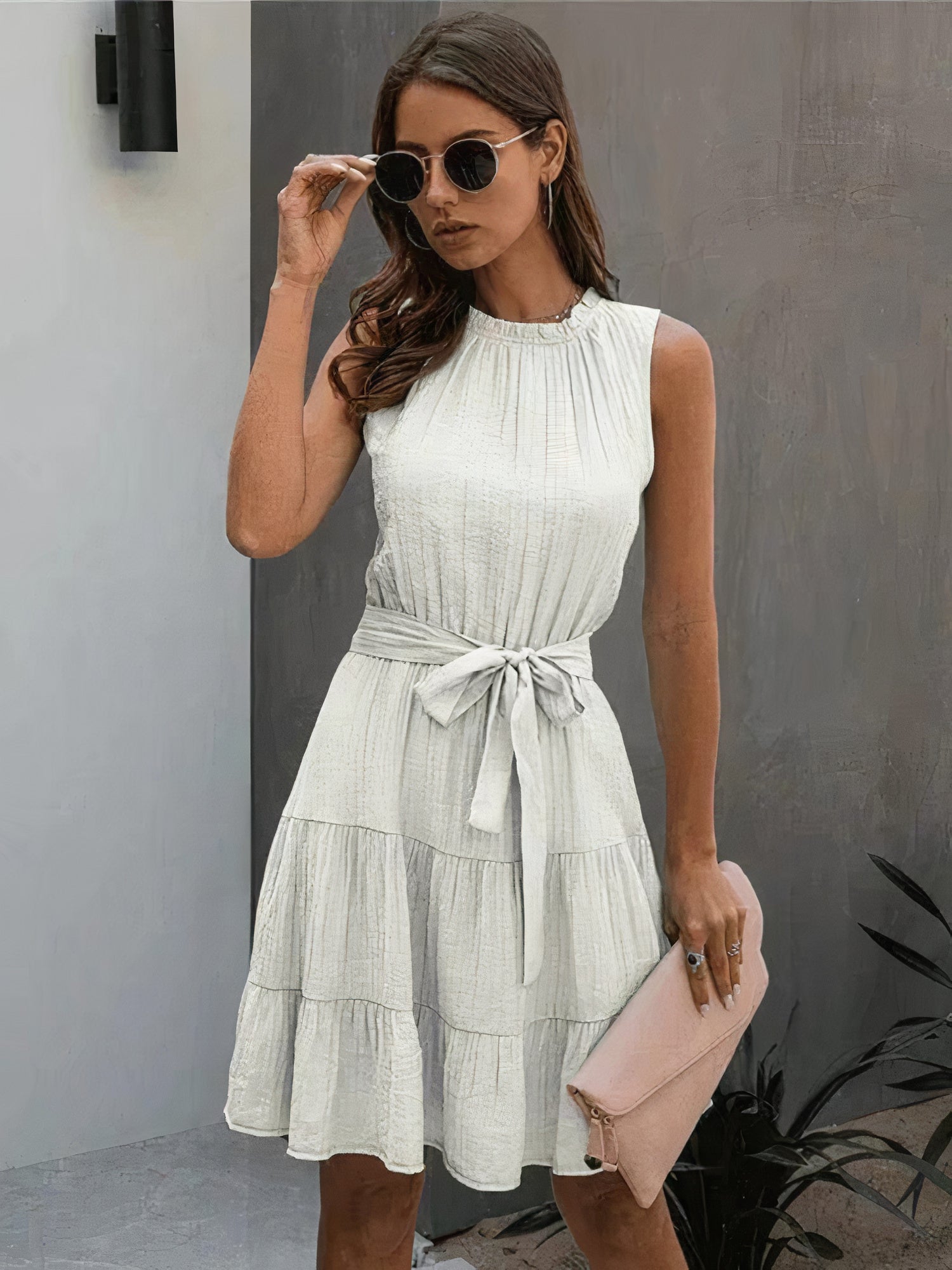 Boutique Cecilia Chic White Mini Dress Collection