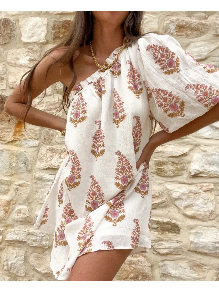 Timeless Cristina Asymmetrical Mini Dress Evening Wear Edit