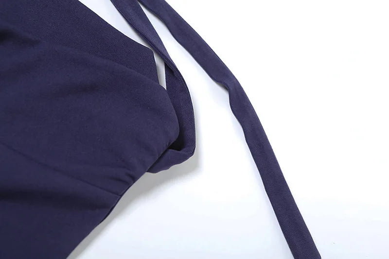 Attractive Backless Spring Mini Dress Women Square Collar Patchwork Bandeau Fashion Solid 2025 Dress Female Bodycon Dress