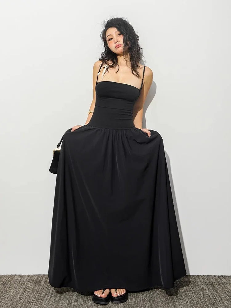 Yadira Minimalist Maxi Summer Dress Boutique Edit