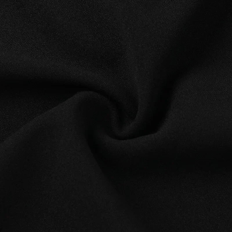Sexy Low Cut Long Sleeve Pleated Mini Dress Women Graceful Wrap Waist Slim Party Vestido Spring Fall Harajuku Y2K Clothes