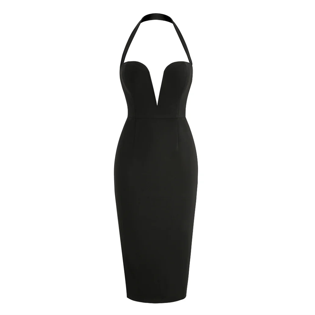 Seraphic Fior Figure-Flattering Dress Evening Elegance