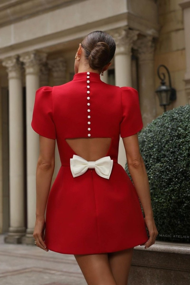 Mini Emilia Dress With Bow