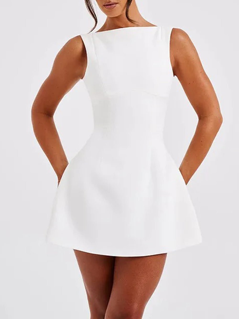 Backless Alyssa Mini Dress