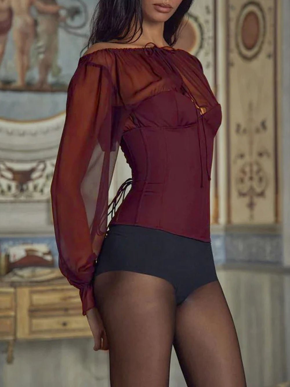 Long Amara Sleeve Shirt
