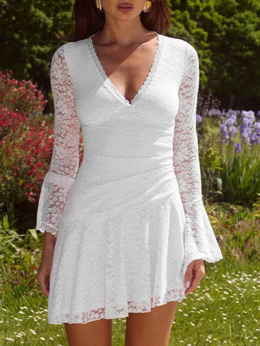 Lace Aspen Mini Dress