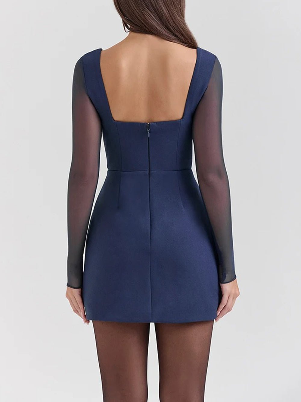 Long Ava Sleeve Mini Dress