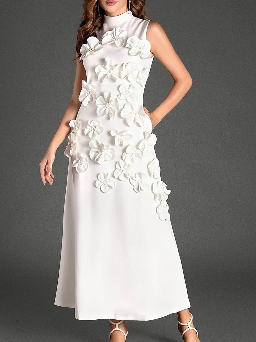 Sleeveless Ava Midi Dress