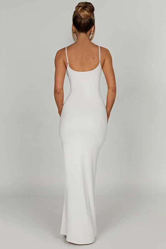 Backless Edition Spaghetti Strap Bodycon Maxi Dress