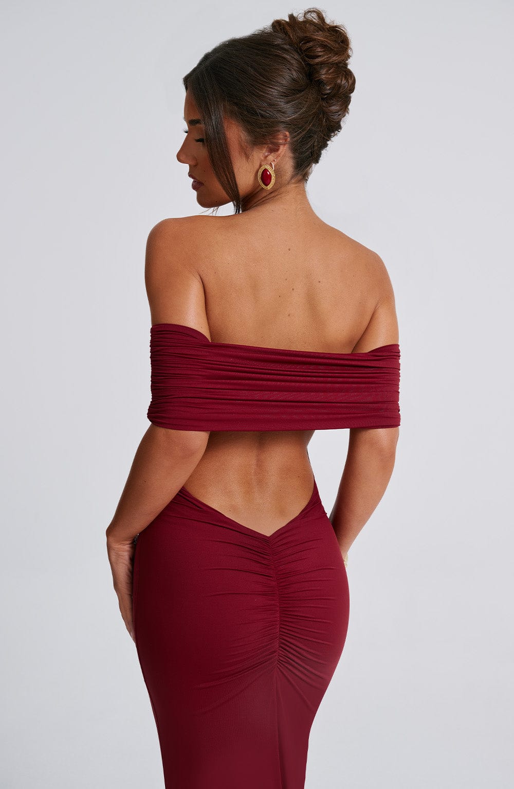 Olympia | Graceful Backless Maxi Dress