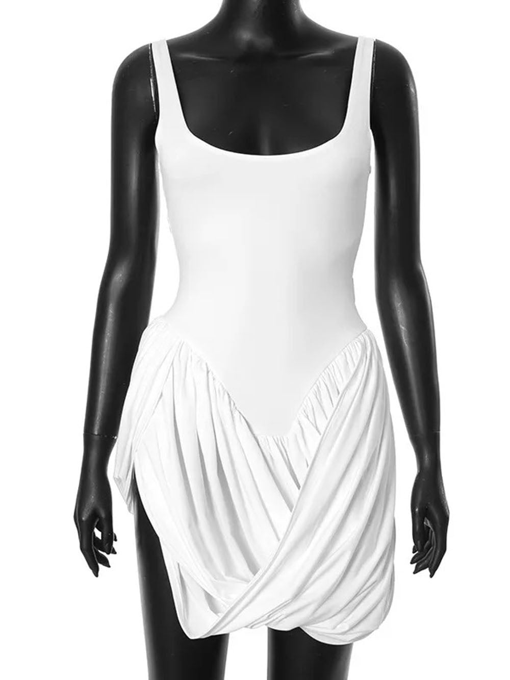 Sleeveless Brielle Split Mini Dress