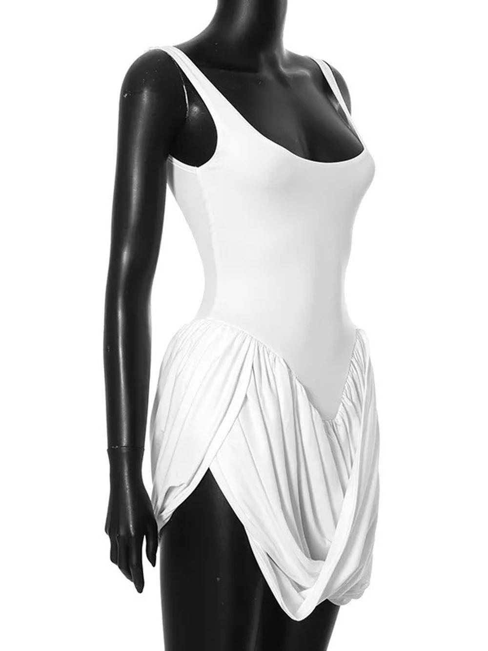 Sleeveless Brielle Split Mini Dress