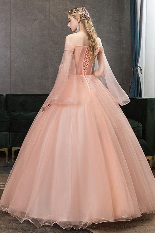 Tulle Royal ALine Prom Dress