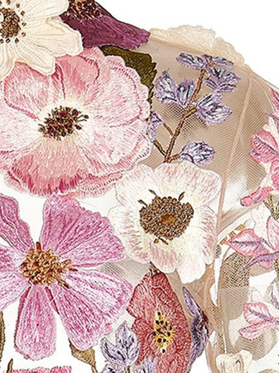 Charlotte Botanical Mini Dress