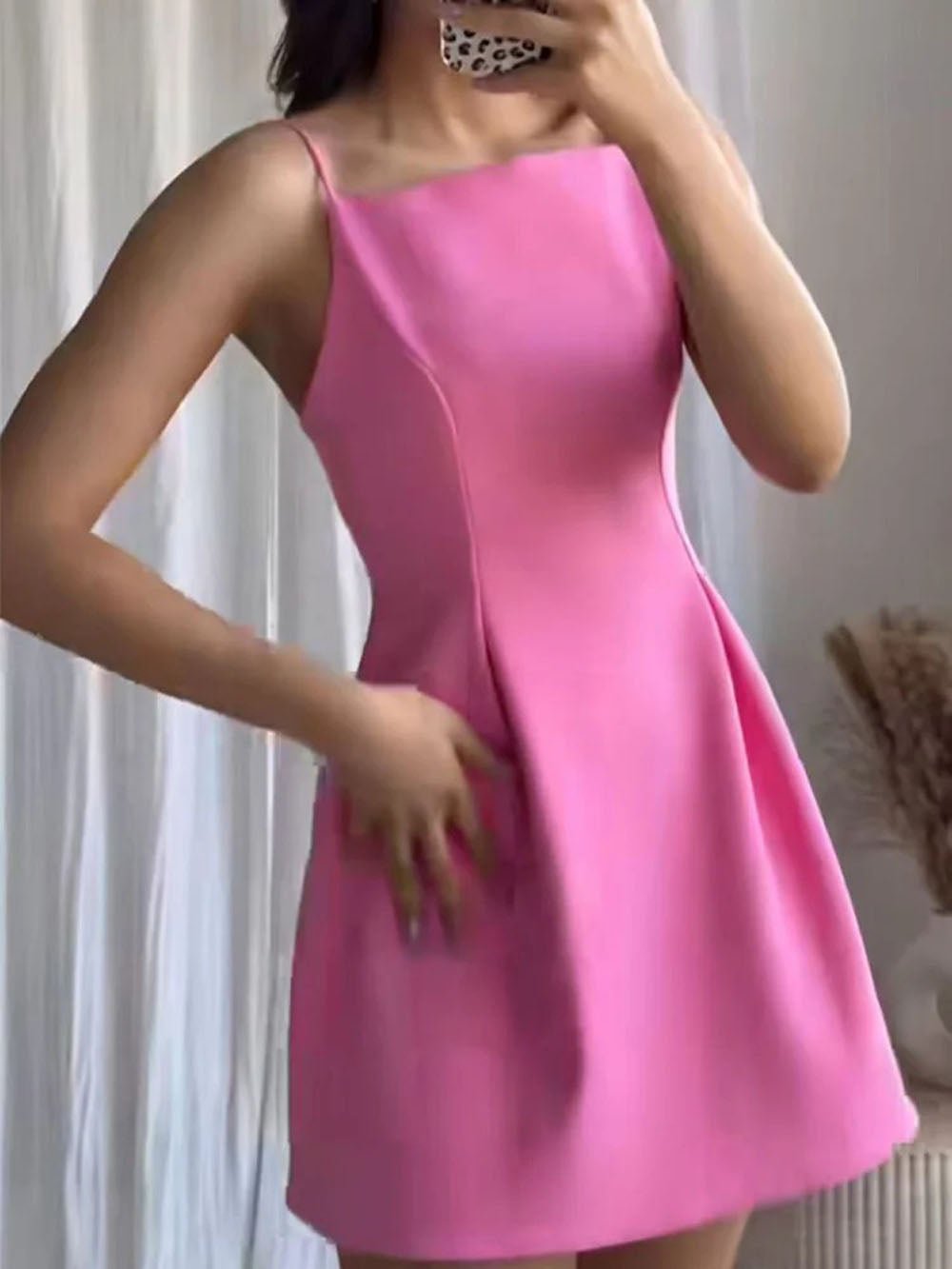Clara Shaped Mini Dress