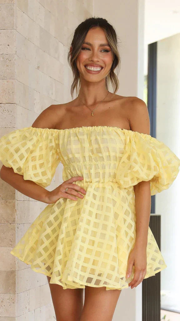 Puff Davina Sleeve Mini Dress