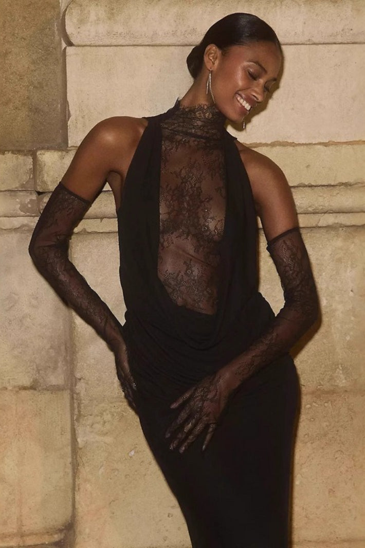 Glamorous Cut Out Bodycon Maxi Dress