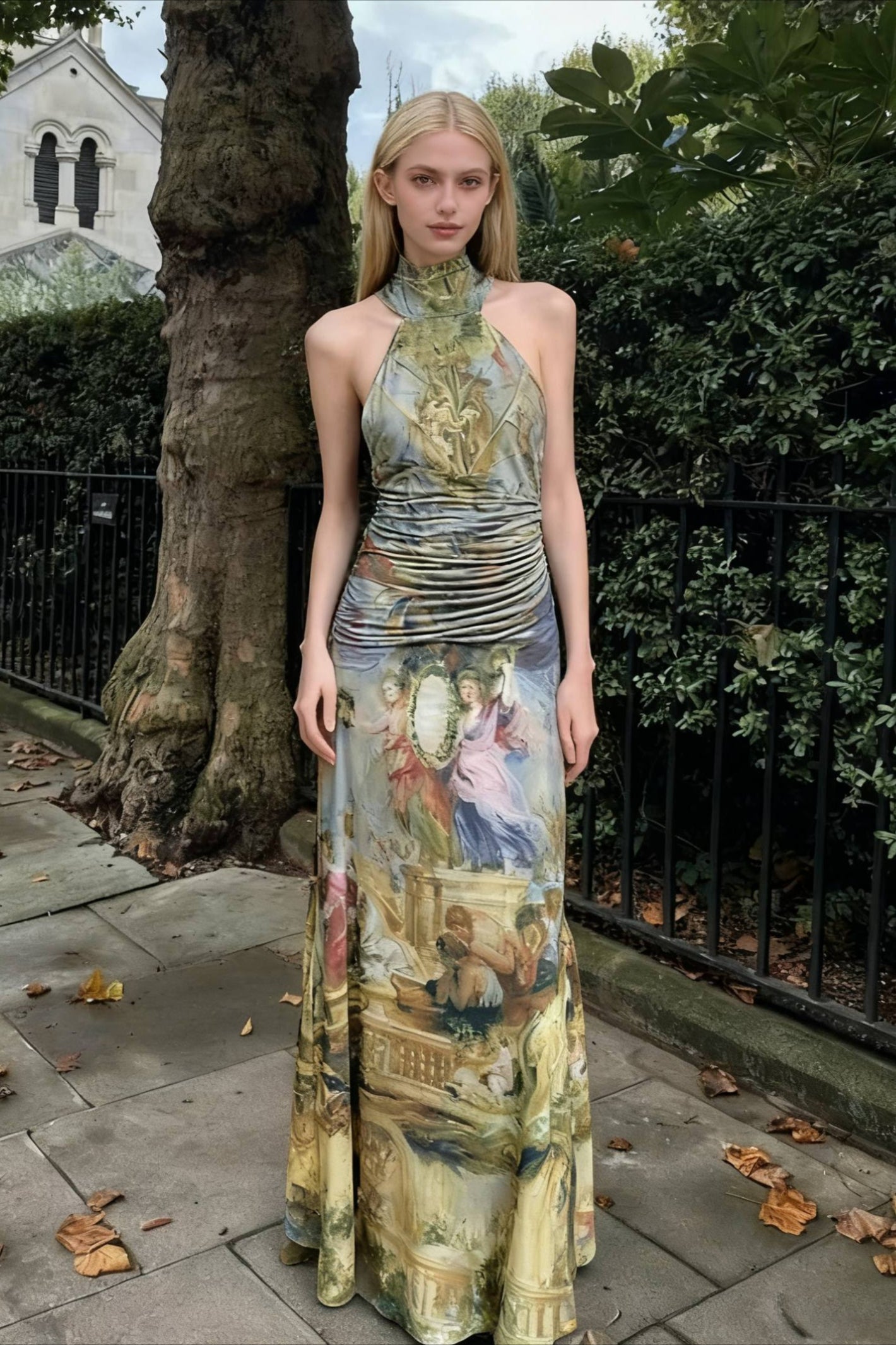 Renaissance Edition Maxi Dress