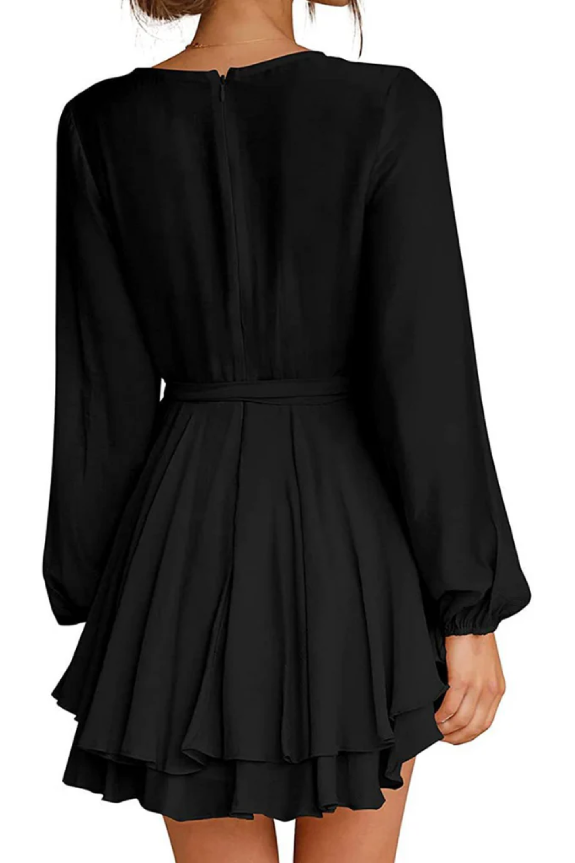 Exclusive Natalia Summer Wrap Mini Dress Boutique Collection