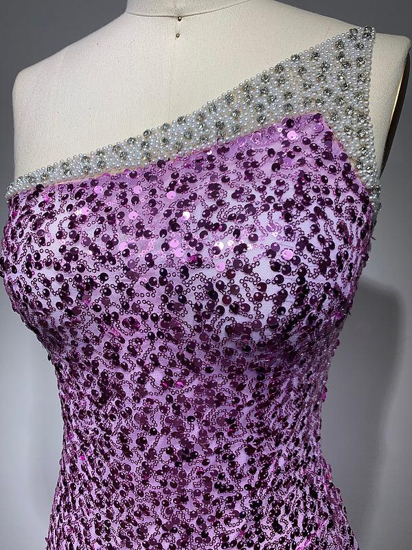 Shiny Dee Sequins Mini Cocktail Dress