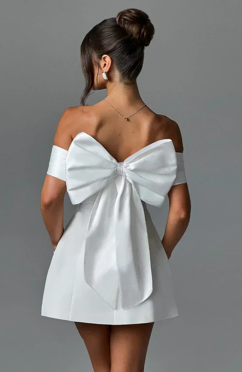Bow Demi Mini Dress