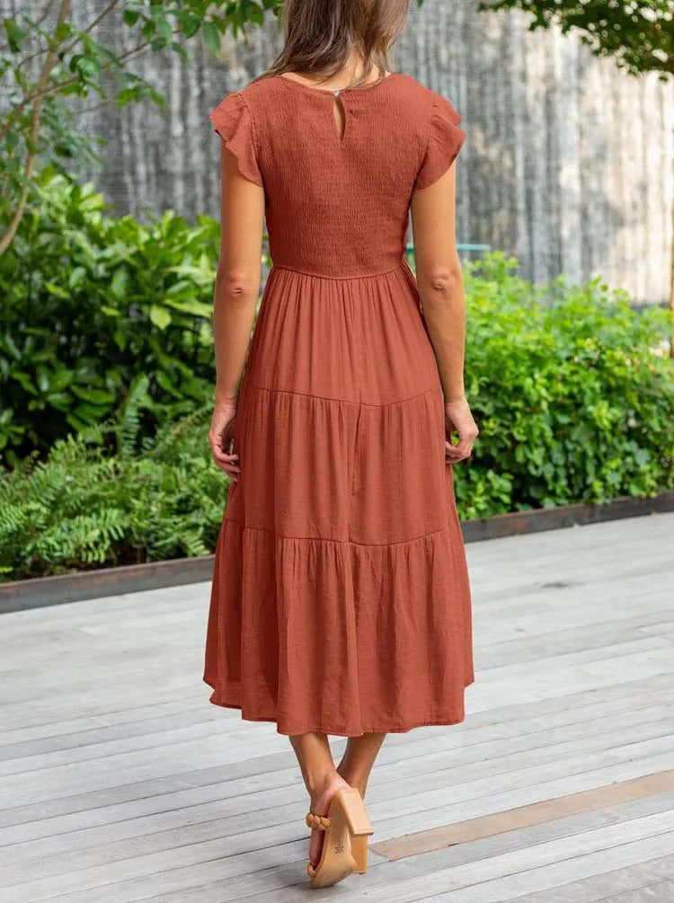 Agatha Effortless Maxi Dress Signature Edit